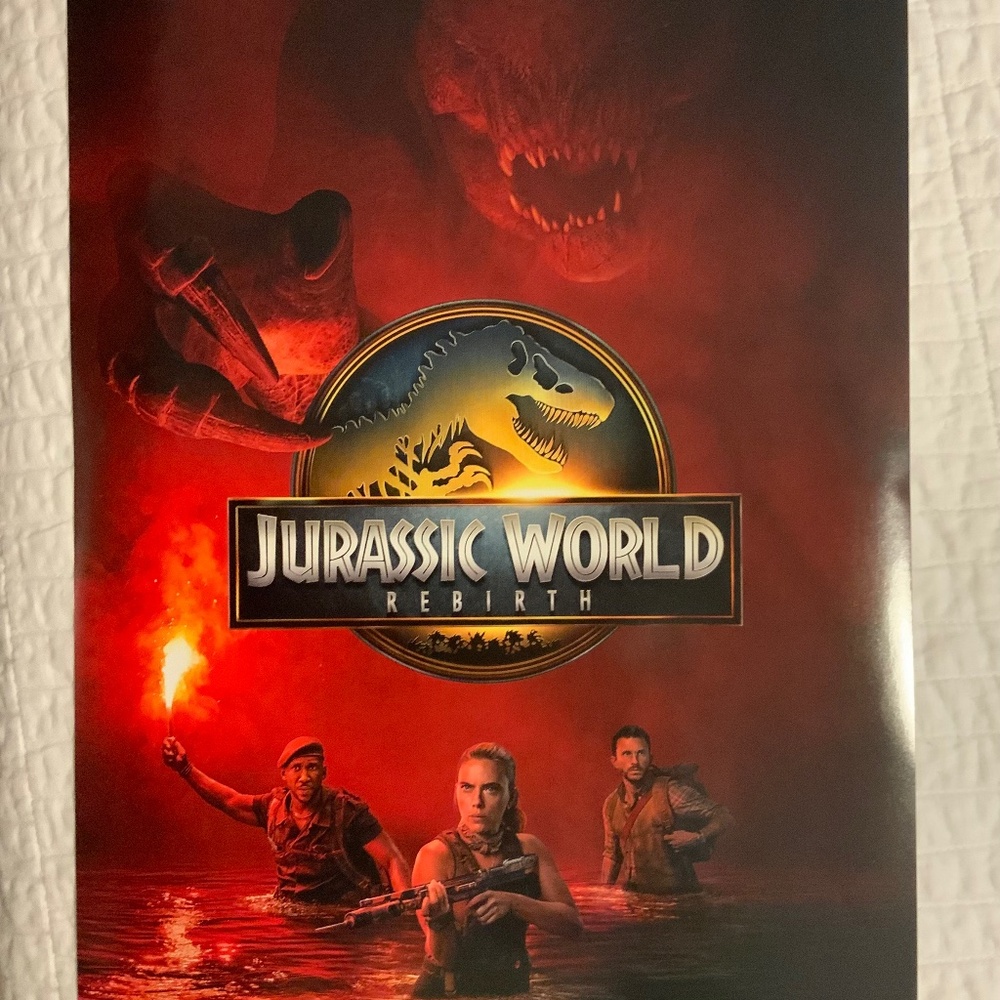 Jurassic world rebirth poster